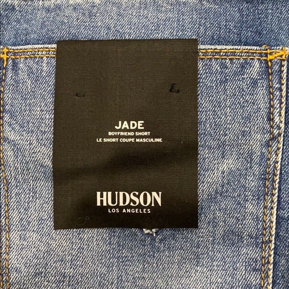 NEW • Hudson Jeans • Jade Boyfriend Jean Shorts 26 - Picture 8 of 8